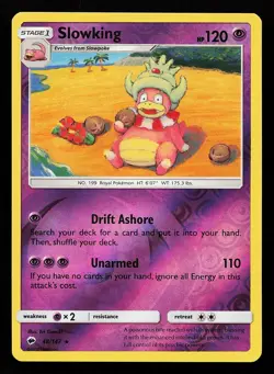 Slowking 48/147 Reverse Holo Rare Burning Shadows Pokemon Card - Image 1