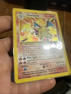 Pokemon Charizard 2nd Edition Holo Card 4/130 Wizards Base Set 1999-2000 - Image 3