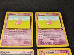 Pokemon Slowpoke Slowbro Card Bundle; FREE SHIPPING - Image 2