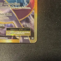 Pokemon TCG Mewtwo EX 103/108 Ultra Rare Holo Card Evolutions XY - Image 4
