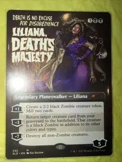 SLD Liliana, Death's Majesty 232 Secret Lair Drop NonFoil MTG NM - Image 1