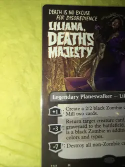 SLD Liliana, Death's Majesty 232 Secret Lair Drop NonFoil MTG NM - Image 2