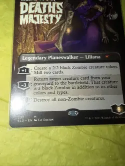 SLD Liliana, Death's Majesty 232 Secret Lair Drop NonFoil MTG NM - Image 5