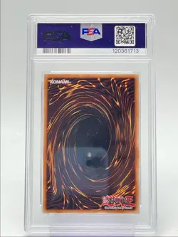 BLUE-EYES WHITE DRAGON 2017 YU-GI-OH! YSKR REPRINT ULTRA RARE PSA 10 Q3423 - Image 2