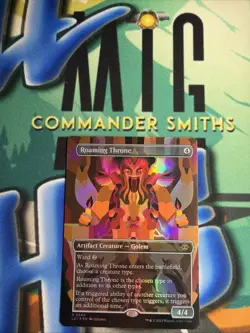 Roaming Throne ✨ Borderless FOIL ✨ MTG NM The Lost Caverns of Ixalan 0344 - Image 1
