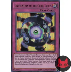 Yugioh Unification of the Cubic Lords MVP1-EN045 Ultra Rare NM - Image 1