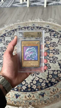 Blue-Eyes White Dragon Starter Deck Kaiba SDK-001 1st Edition NA Print BGS 9.5 - Image 3