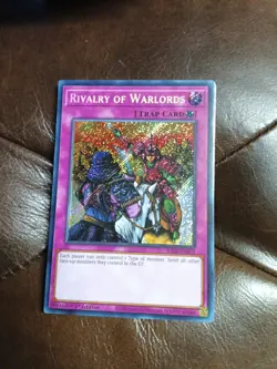 Rivalry of Warlords (Secret Rare) RA03-EN075 Quarter Century Bonanza 1st Edition - Image 1