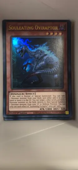 Souleating Oviraptor Ultra Rare 1st Edition Ultra Rare Rarity Collection 5 RA05 - Image 1