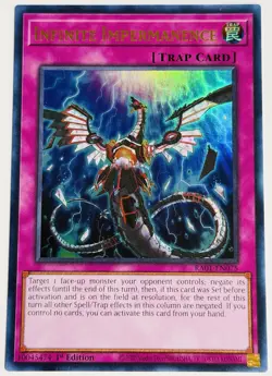 Infinite Impermanence Ultra Rare RA01-EN075 1st Edition NM - Image 1