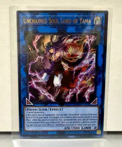 Unchained Soul Lord of Yama DUNE-EN049 Duelist Nexus 1st Edition - Image 1