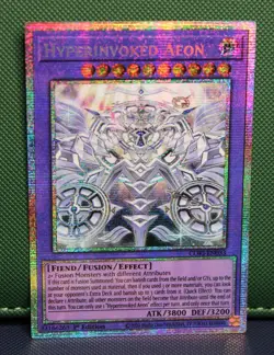 Hyperinvoked Aeon COR1-EN033 Starlight Rare 1st Edition Chaos Origins NM/M - Image 1