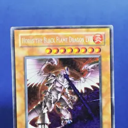 Horus The Black Flame Dragon LV8 EEN-ENSE1 Limited Edition - Heavily Played - Image 2