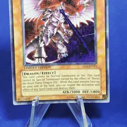 Horus The Black Flame Dragon LV8 EEN-ENSE1 Limited Edition - Heavily Played - Image 3