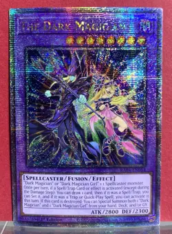 The Dark Magicians (Quarter Century Secret Rare) RA04-EN054 QC Stampede 1st Ed - Image 1