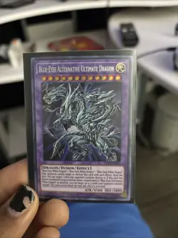 Blue-Eyes Alternative Ultimate Dragon TN19-EN001 2019 Gold Sarcophagus Tin - Image 1
