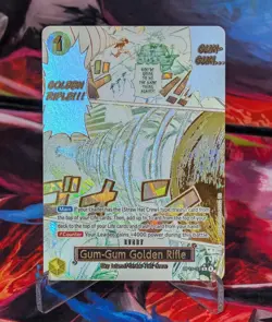 Gum-Gum Golden Rifle OP15-116 R One Piece TCG Alt Art / Parallel - English - Image 3