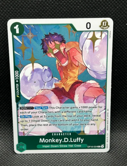 Monkey.D.Luffy OP16-034 - One Piece TCG: The Time of Battle - Rare Foil English - Image 1