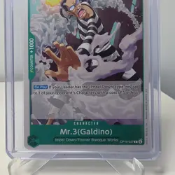 Mr.3(Galdino) (037) OP16-037 The Time of Battle Regular One-Piece TCG CCG - Image 4