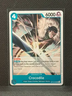 One Piece The Time of Battle - Crocodile Character OP16-045 Uncommon - Image 1