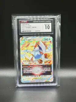 ✨✨ CGC 10 Lugia VSTAR 139/195 SWSH Silver Tempest Pokemon Card - Image 1
