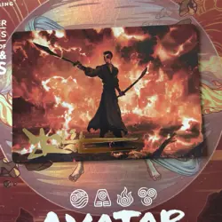 MTG Fire Lord Ozai Art Card S ASTLA 27 Gold Stamped Signature Avatar NM - Image 2