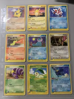 Pokemon TCG E Series - Assorted Set Lot of 9 Non Holo Card - VTG WOTC - Image 1