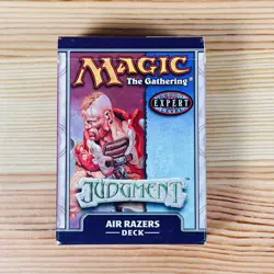Magic The Gathering MTG Judgment Air Razers Big Theme Deck Expert Level 49 Cards - Image 1
