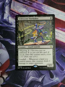 Iridescent Vinelasher MTG Magic the Gathering Card NM Near Mint BLB - Image 1