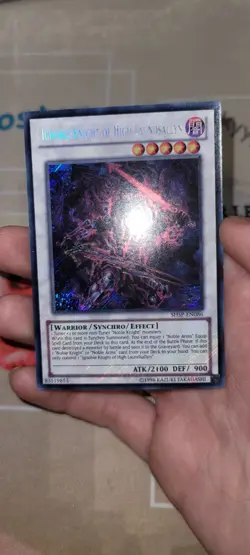 Ignoble Knight Of High Laundsallyn (LP) SHSP-EN086 Secret Rare - Image 2