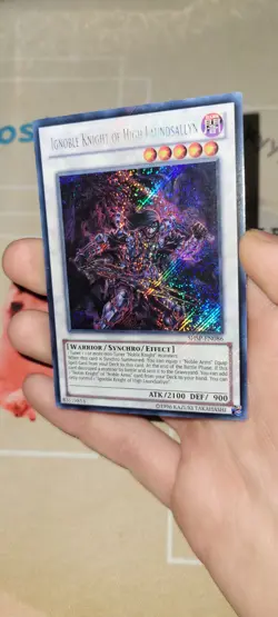 Ignoble Knight Of High Laundsallyn (LP) SHSP-EN086 Secret Rare - Image 3
