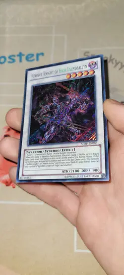Ignoble Knight Of High Laundsallyn (LP) SHSP-EN086 Secret Rare - Image 5