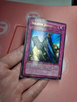 Solemn Judgment (HP) MRD-E127 Ultra Rare Unlim - Image 4