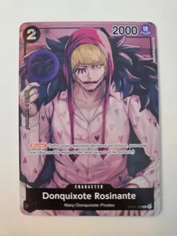 One Piece Donquixote Rosinante OP02-108 - Paramount War Foil - Box Topper - Image 1