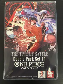 One Piece TCG OP-16 TIME OF BATTLE Double Pack Set 11 Sealed IN-HAND PROSHIPS - Image 1