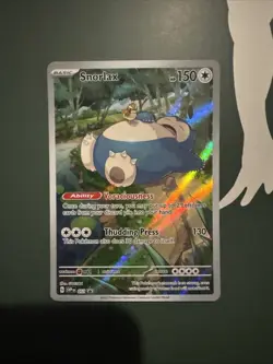 Pokemon TCG Snorlax 051 Scarlet & Violet 151 Promo Card NM Condition - Image 1