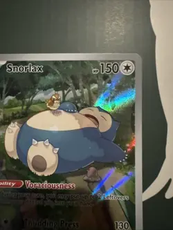 Pokemon TCG Snorlax 051 Scarlet & Violet 151 Promo Card NM Condition - Image 5