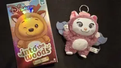 New! Disney Happy Haul Into The Woods Marie As a Bird Vinyl Plush Keychain - Image 1