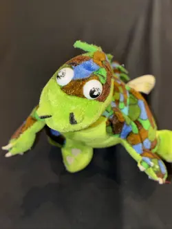 Disney Animal Kingdom Dinoland USA Dino-Rama Carnival Plush Dinosaur Green Spots - Image 5