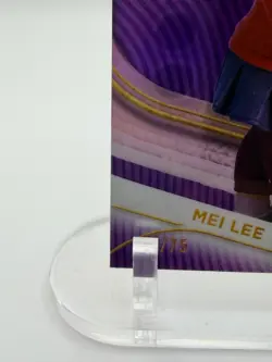 2025 Topps Chrome Disney Pixar-Mei Lee_#164_Purple Refractor /75_Red Panda - Image 5