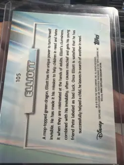 ELLIOTT 2026 TOPPS CHROME DISNEY BLUE REFRACTOR #105 /150 - Image 4