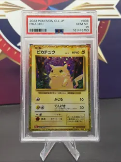 PSA 10 Pikachu Classic 008/032 Holo CLL 2023 Pokemon Card Game Japanese - Image 1