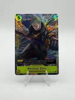Roronoa Zoro (Welcome Pack Vol. 2) OP09-076 One Piece TCG Promotion Cards - Image 1