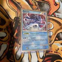 Suicune SL11 Call of Legends Set Pokemon Card Nintendo Shiny Holo Rare MP - Image 3