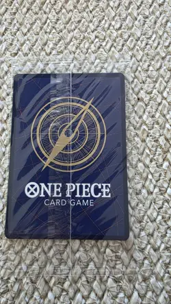 One Piece Card Luffy P-075 Gold Foil FRENCH Promo Japan Expo 2026 Sealed - Image 2
