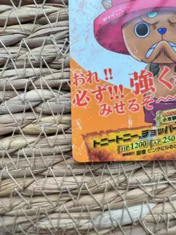 One Piece Berry Match Carddass Tony Chopper 02-14 Japanese Rare Vintage Card - Image 4