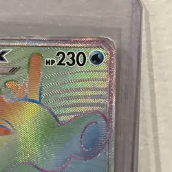 Pokemon TCG Kingdra GX SM155 Black Star Promo Rainbow Card Sm155 - Image 3