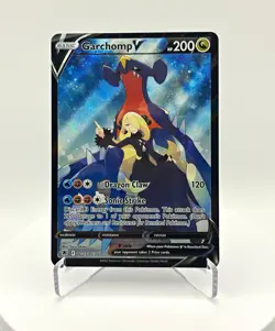 Garchomp V TG23/TG30 Astral Radiance Trainer Gallery Ultra Rare Holo Full Art - Image 1