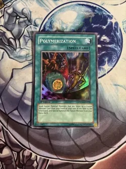 (66) POLYMERIZATION DPYG-EN020 1ST Edition SUPER RARE Holo Yugioh Card TCG LP - Image 1