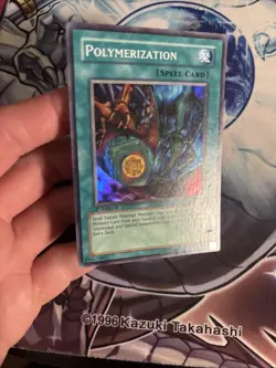 (66) POLYMERIZATION DPYG-EN020 1ST Edition SUPER RARE Holo Yugioh Card TCG LP - Image 2